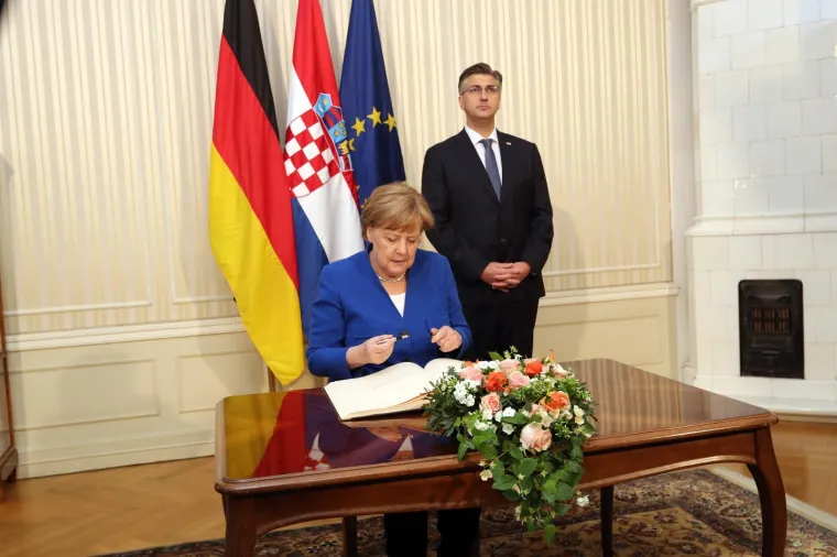 Angela Merkel, Andrej Plenković