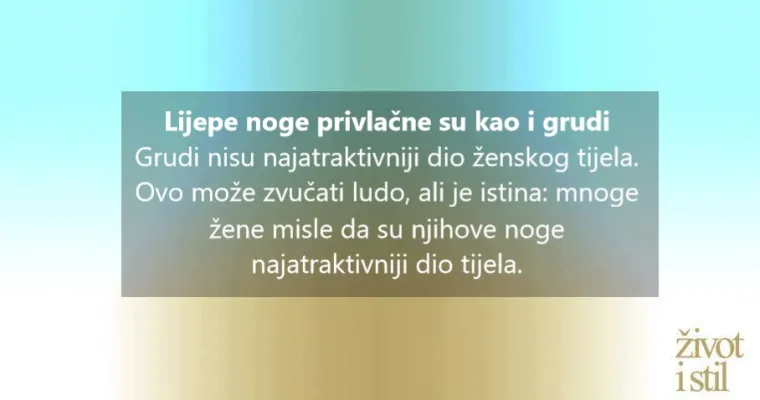 Ženska ljepota: Stvari koje dokazuju da ste privlačniji nego što mislite