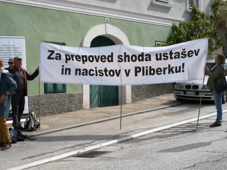 Antifašisti na kontraskupu: 'Okupljanje u Bleiburgu je naricanje za propalom ustaškom paradržavom'