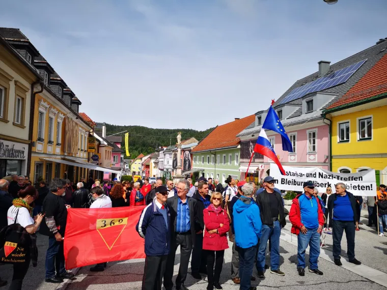 Antifašisti na kontraskupu: 'Okupljanje u Bleiburgu je naricanje za propalom ustaškom paradržavom'