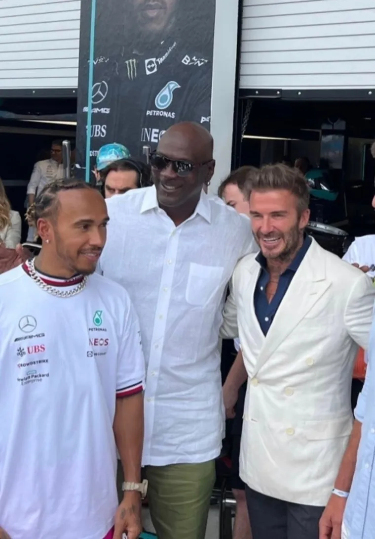 Hamilton, Jordan i Beckham