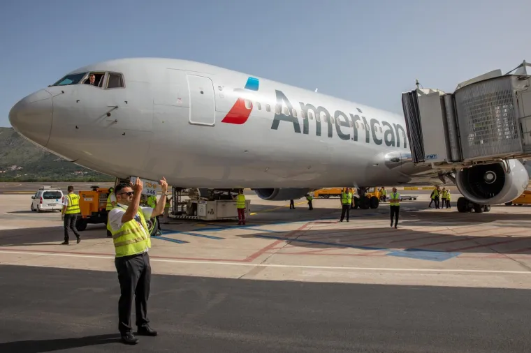 Povijesni let! American Airlines na liniji Philadelphia - Dubrovnik sletio nakon 28 godina