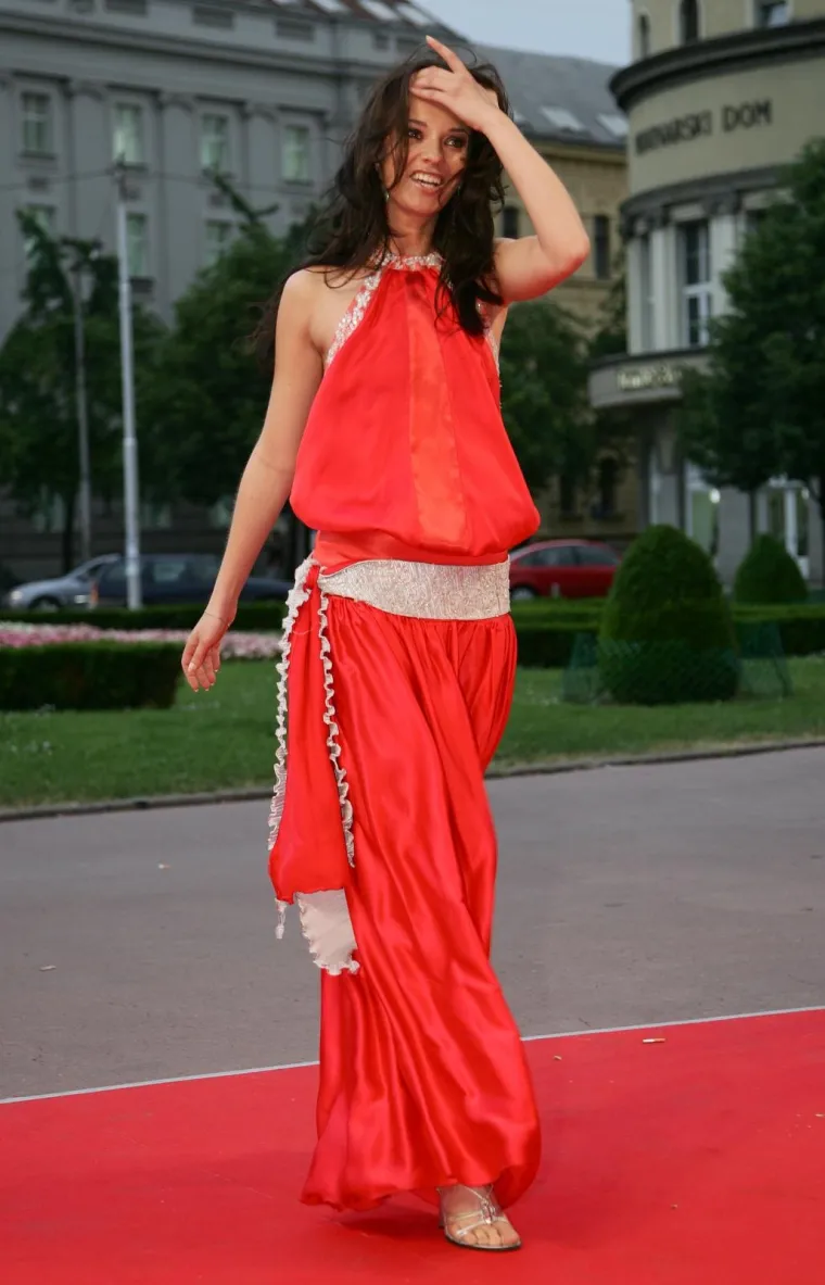 23.05.2006., Zagreb - Casopis Story proslavio je 4. rodjendan zabavom u muzeju Mimara na koji su pozvane brojne osobe iz javnog zivota. Aleksandra Grdic.
Photo: Davor Puklavec/PIXSELL