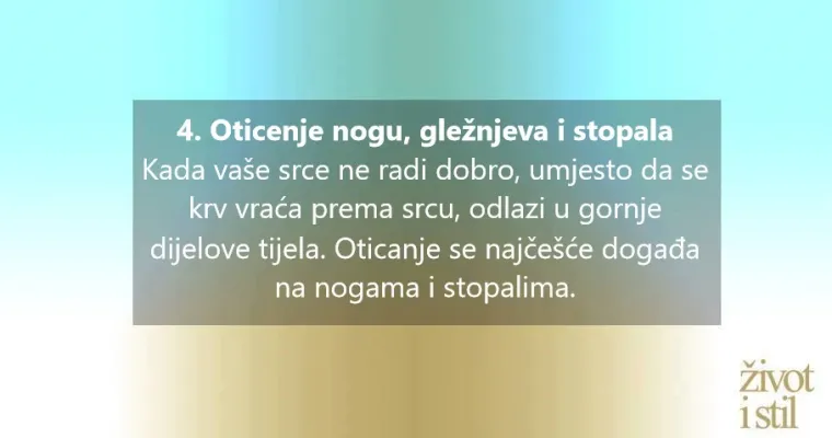 8 najčešćih znakova da vaše srce ne radi dobro