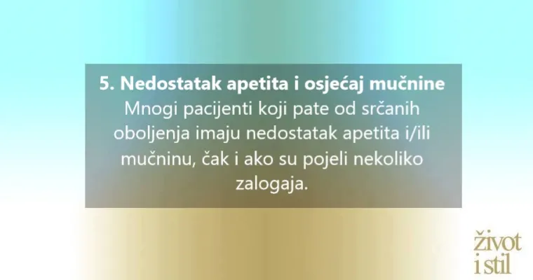 8 najčešćih znakova da vaše srce ne radi dobro