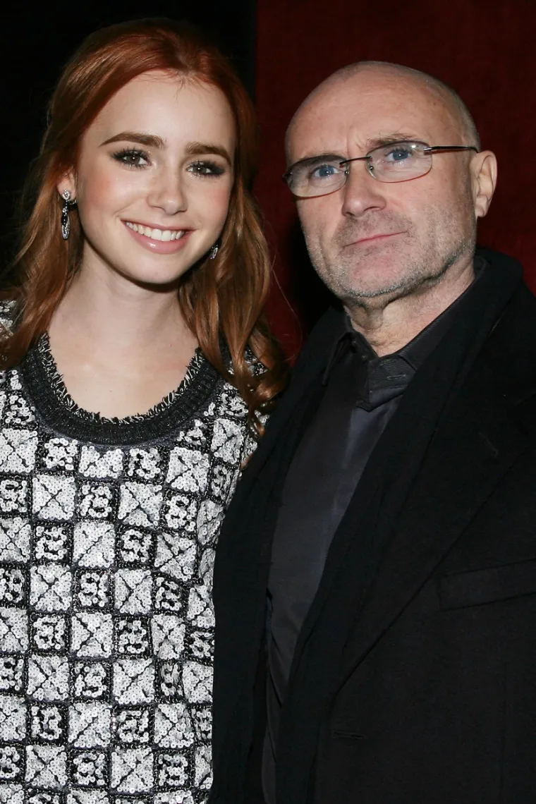 Phil i Lily Collins su otac i kćer. 