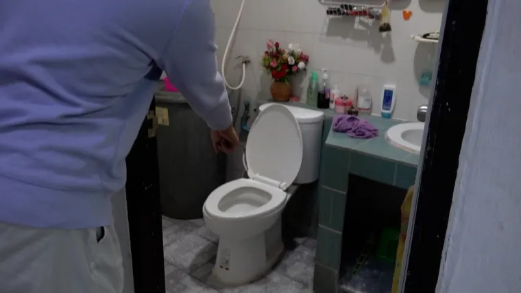Tajlanđanin se spremao za spavanje pa uočio veliku zmiju. Virila je iz zahodske školjke