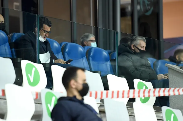 Legendarni portugalski nogometaš Luis Figo pratio je s tribina utakmicu mlade reprezentacije Hrvatske i Portugala.