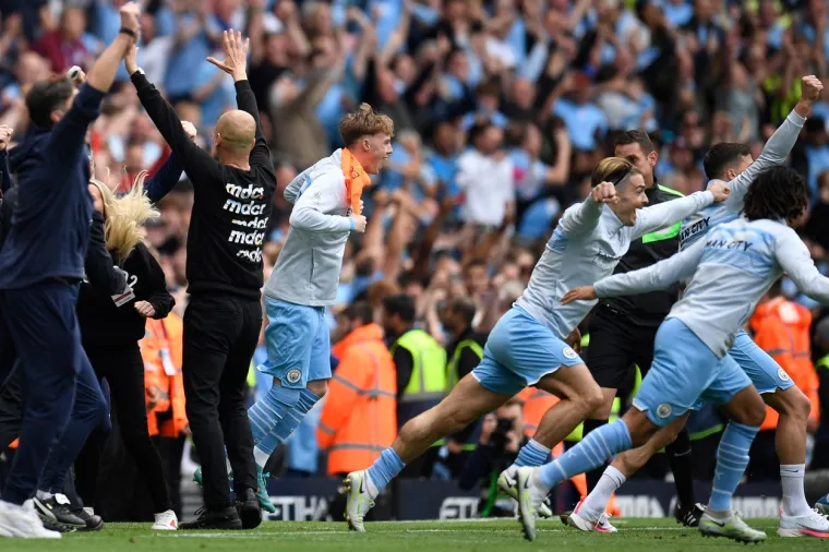 Manchester City, slavlje