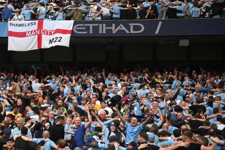 Manchester City, slavlje