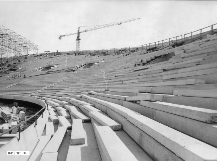 Donosimo rijetke fotografije gradnje Poljuda: Iz blata je niknuo jedan od najljepših stadiona Europe
