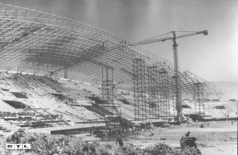 Donosimo rijetke fotografije gradnje Poljuda: Iz blata je niknuo jedan od najljepših stadiona Europe