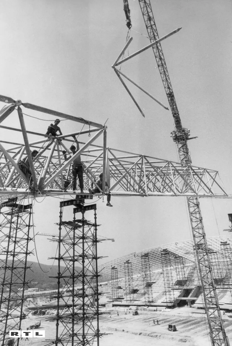 Donosimo rijetke fotografije gradnje Poljuda: Iz blata je niknuo jedan od najljepših stadiona Europe