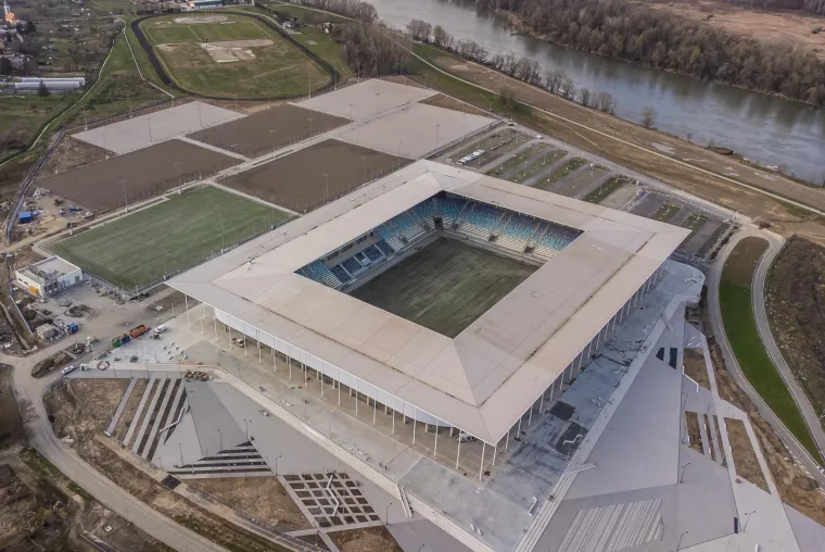 Gledamo i divimo se: Ovako iz zraka izgleda stadion koji će biti najmoderniji u Hrvatskoj