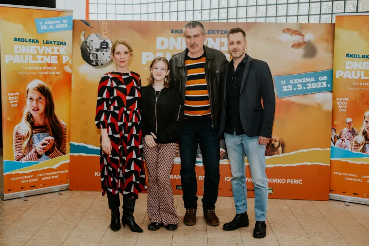 Brojni poznati na premijeri dugoiščekivanog filma 'Dnevnik Pauline P': Judita Franković Brdar zablistala u crvenom