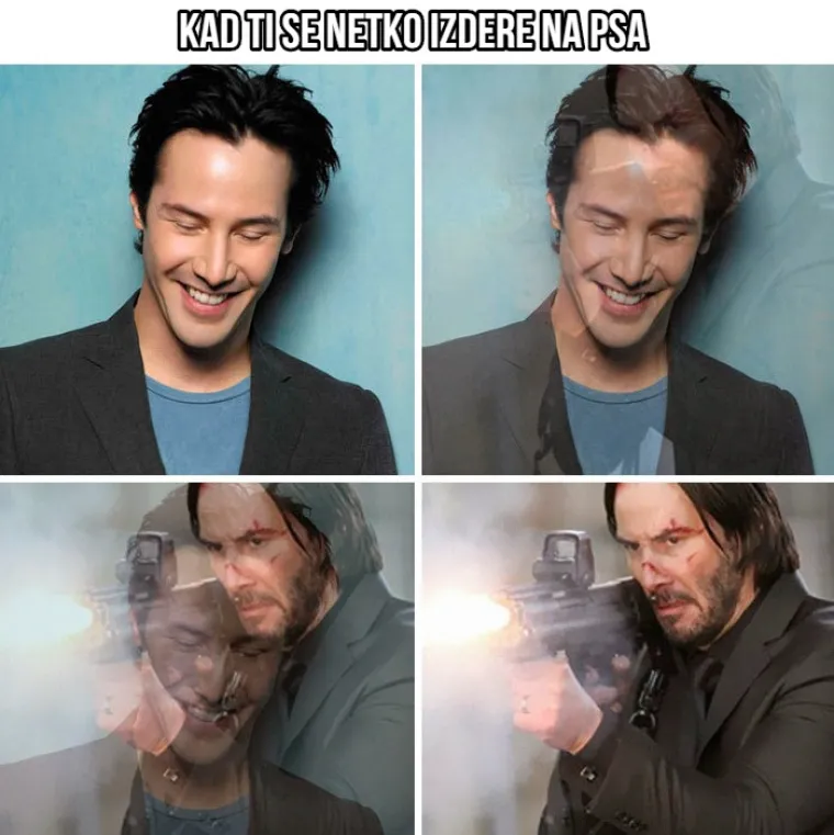 Zovu ga 'dečkom interneta': Najbolje meme o eksplozivnoj popularnosti Keanu Reevesa