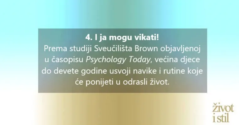 4 uznemirujuće stvari koje prolaze kroz dječje glave dok vičete na njih