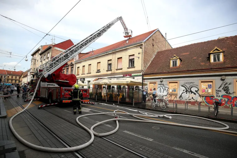 Požar u Frankopanskoj