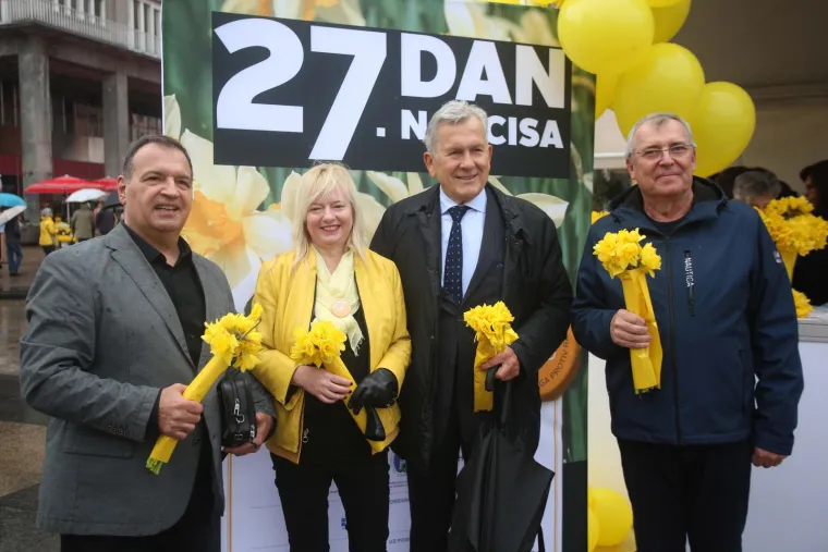 Diljem Hrvatske obilježava se Dan narcisa. Podršku dali i Vilii Beroš, Krunoslav Capak i Ivan Celjak
