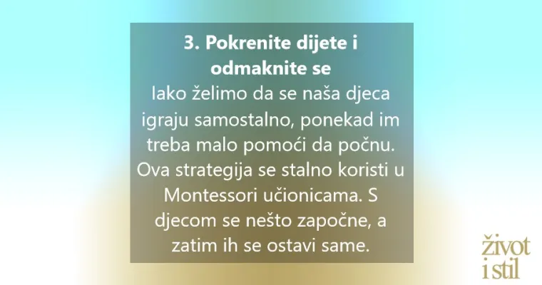 Kako smanjiti dječje vrijeme ispred ekrana uz pomoć Montessori pedagogije?