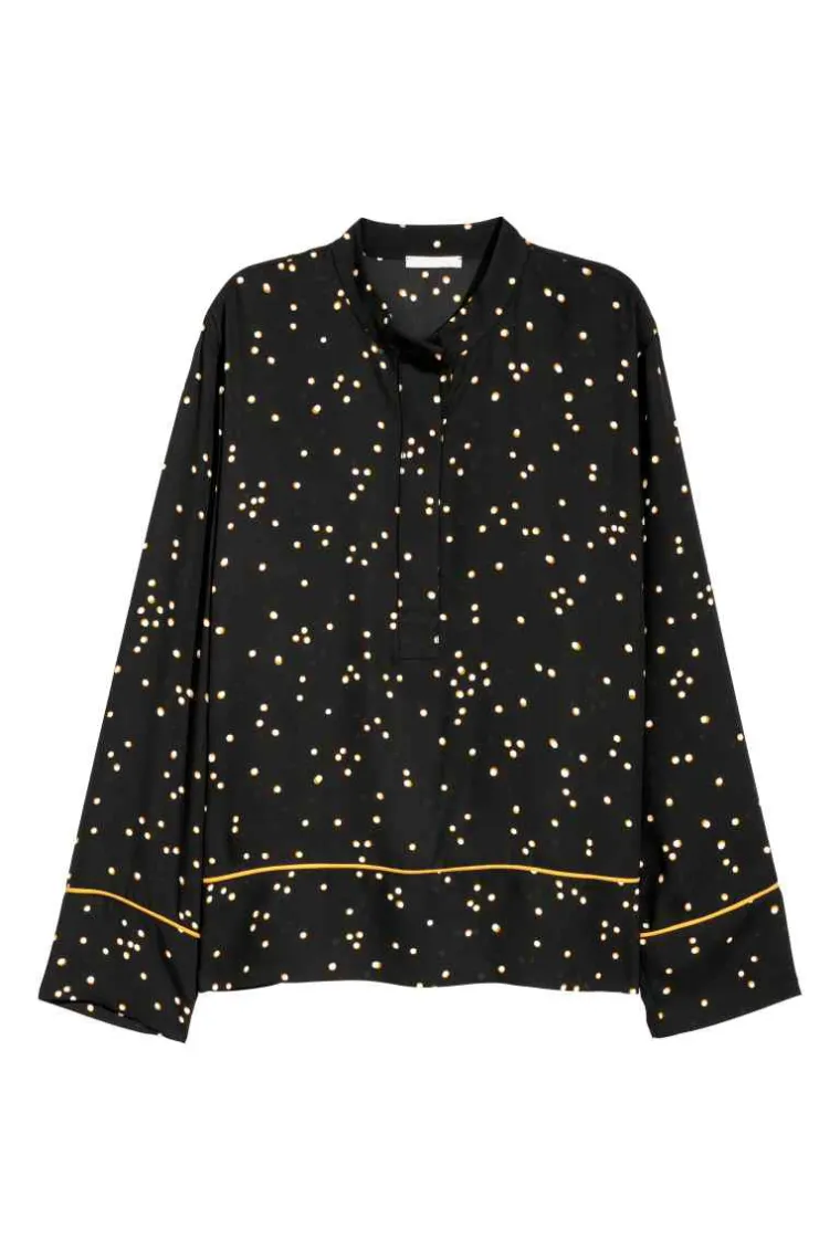 Bluza sa žutim točkicama, H&amp;M, 150,05 kuna