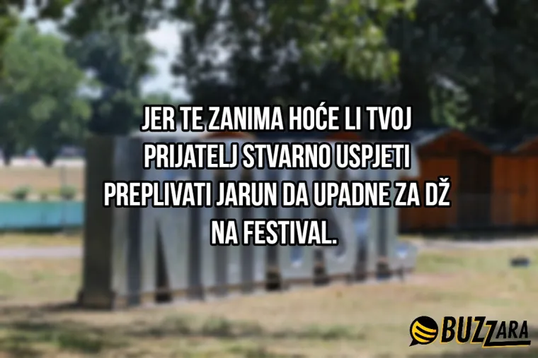 Nemojmo se lagati: 20 ISKRENIH razloga zašto ćeš zapravo ići na INmusic festival