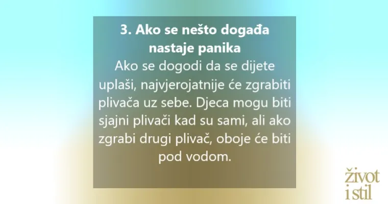Savjeti stručnjakinje za nesreće i utapanja postali su viralni hit među roditeljima