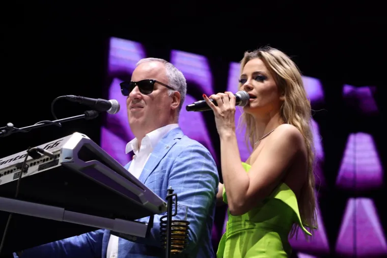 Milica Pavlović i Saša Matić