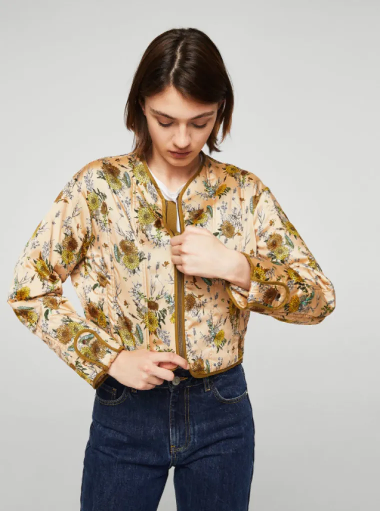 Jakna cvjetnog printa, Mango, 399,90 kuna