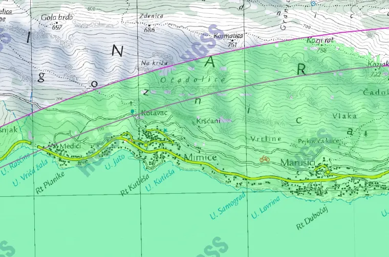 Smrtno stradao planinar na Omiškoj Dinari: Pao s tridesetak metara visoke stijene
