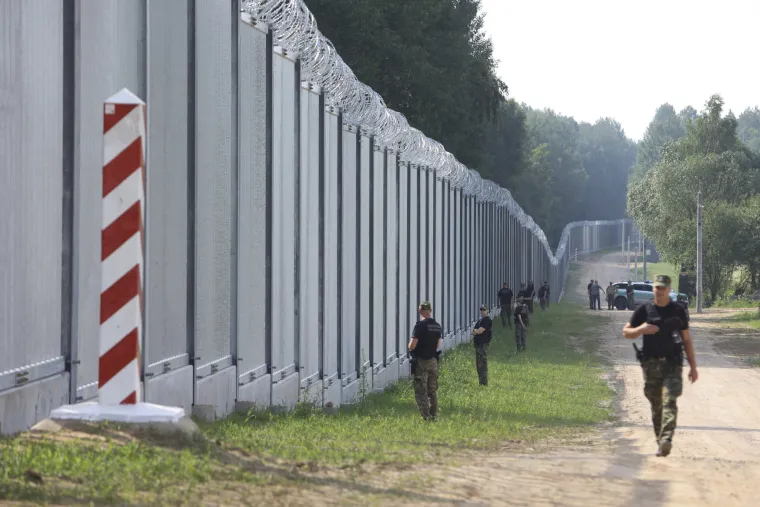Granica Poljske i Bjelorusije, 2022.