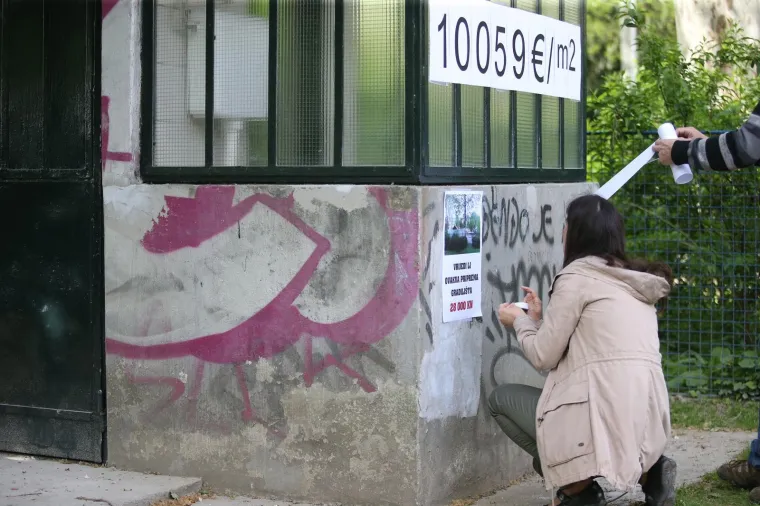 ZAGREPČANI PROSVJEDUJU ZBOG SKUPOCJENIH WC-A: 'Razmaženko nam se malo zaigrao'