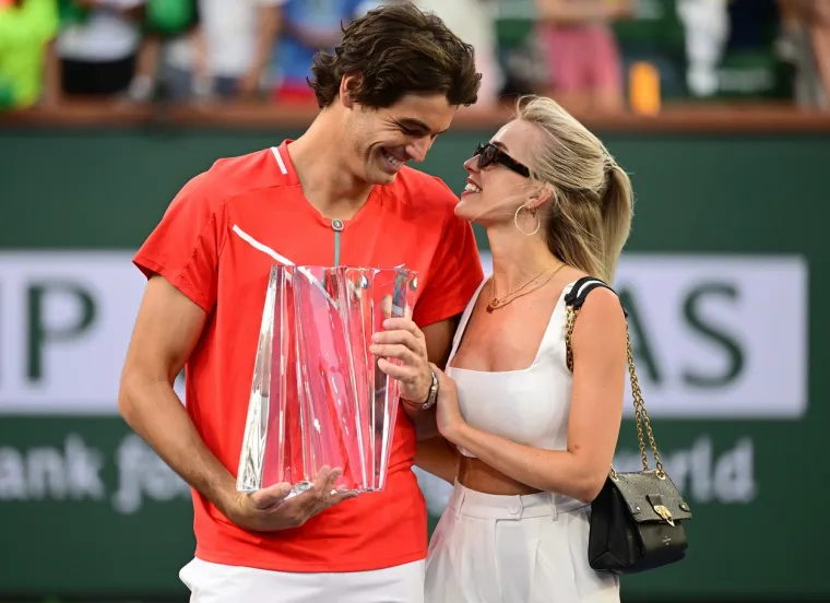 Svi su poludjeli za djevojkom Taylora Fritza: Pogledajte samo kako je izgledala na Wimbledonu