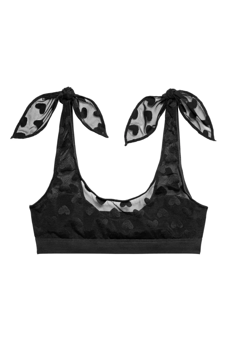 Top/grudnjak s motivima srca, H&amp;M, 110,92 kune