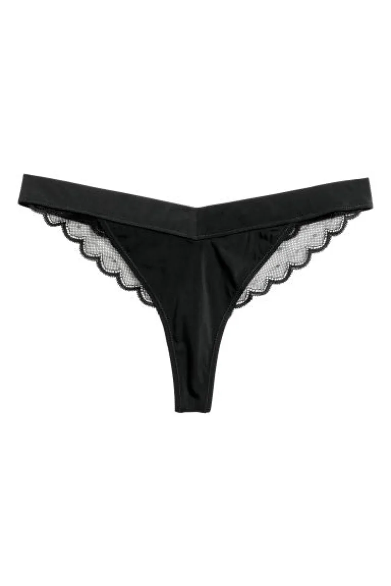 Crne tange, H&amp;M, 44,32 kune