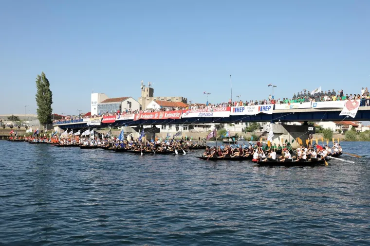 Spektakl u dolini Neretve: Počeo 22. Maraton lađa, 28 posada bori se za titulu pobjednika