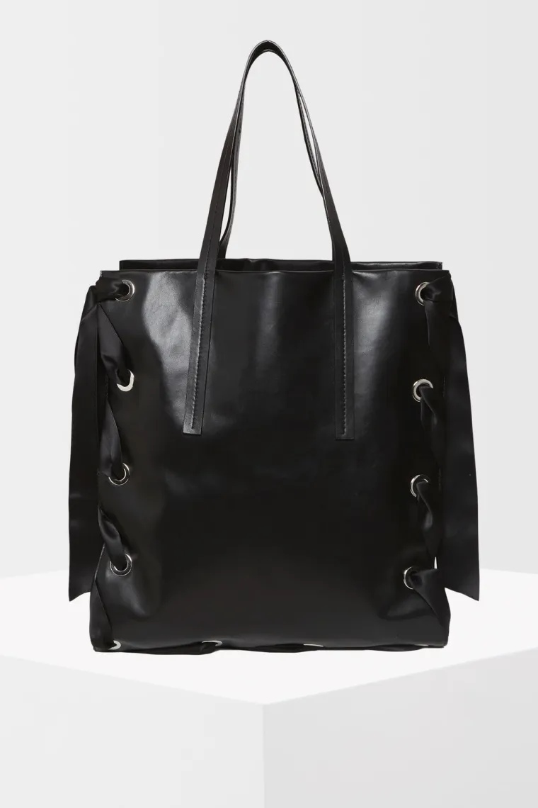 Kožna torba s trakama, Topshop, 928,31 kuna