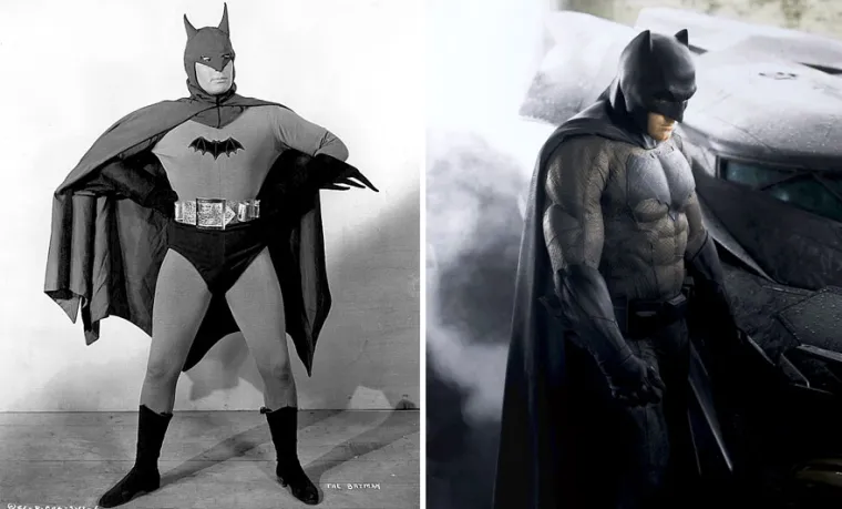 Kako su poznati superheroji izgledali nekada i kako izgledaju danas? Upravo ovako