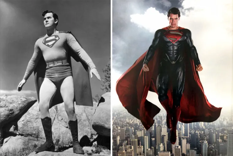 Kako su poznati superheroji izgledali nekada i kako izgledaju danas? Upravo ovako
