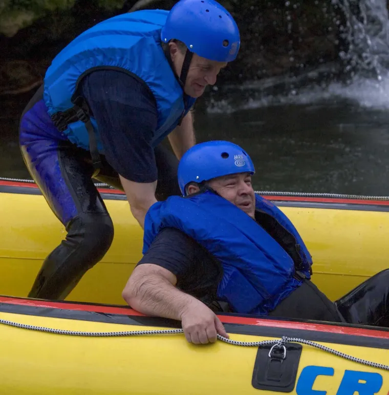 Sjećate se kad je Sanader poslao ministre na rafting? Neki izgledali kao da su na rubu utapanja...