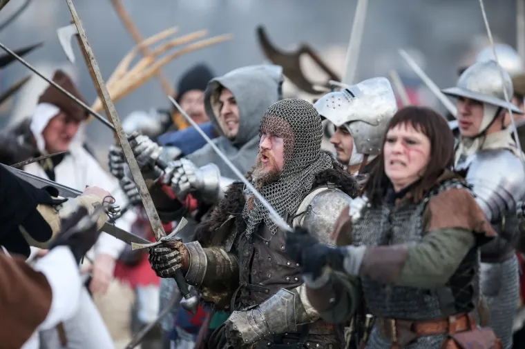DONJA STUBICA: Uprizorenje završne bitke na stubičkom polju koja se odigrala 1573. godine