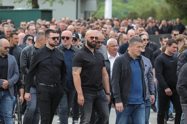 Bivši Vatreni došao na ispraćaj tipa ubijenog u noćnom klubu, bio je u društvu čovjeka koji se zove identično kao on