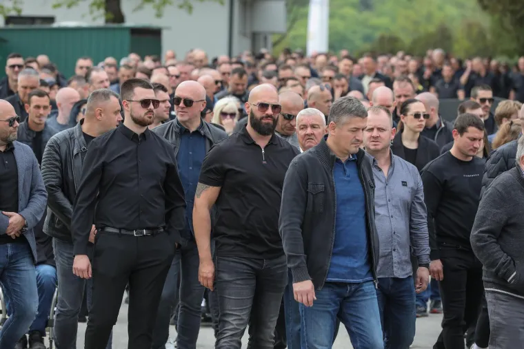 Bivši Vatreni došao na ispraćaj tipa ubijenog u noćnom klubu, bio je u društvu čovjeka koji se zove identično kao on