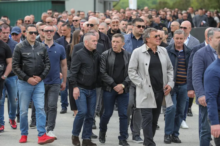 Bivši Vatreni došao na ispraćaj tipa ubijenog u noćnom klubu, bio je u društvu čovjeka koji se zove identično kao on
