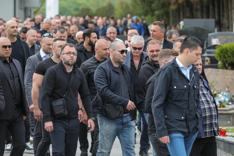 Bivši Vatreni došao na ispraćaj tipa ubijenog u noćnom klubu, bio je u društvu čovjeka koji se zove identično kao on