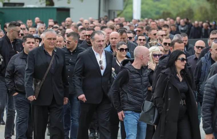 Bivši Vatreni došao na ispraćaj tipa ubijenog u noćnom klubu, bio je u društvu čovjeka koji se zove identično kao on