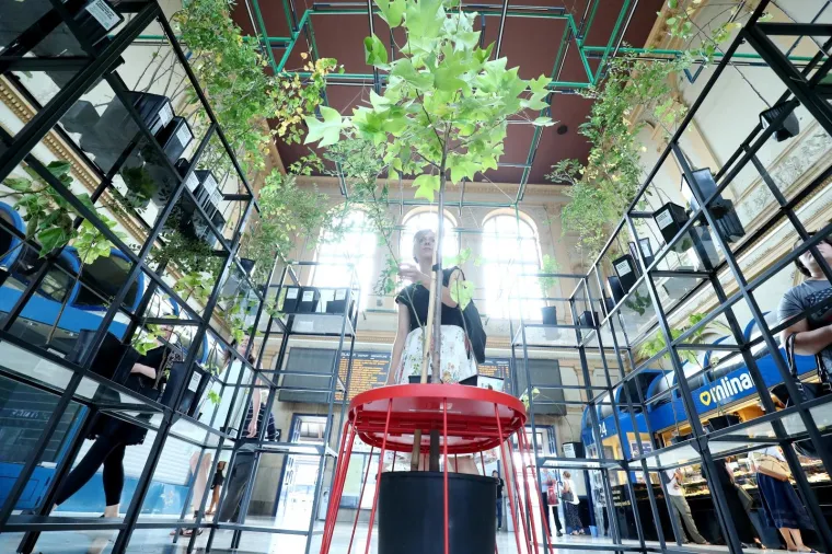 Na Na zagrebačkom Glavnom kolodvoru organizirana akcija 'Plant for future'