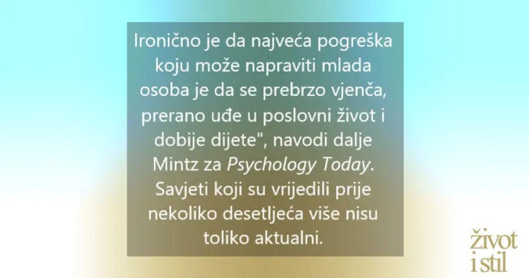 Koje je desetljeće najvažnije u životu odrasle osobe?