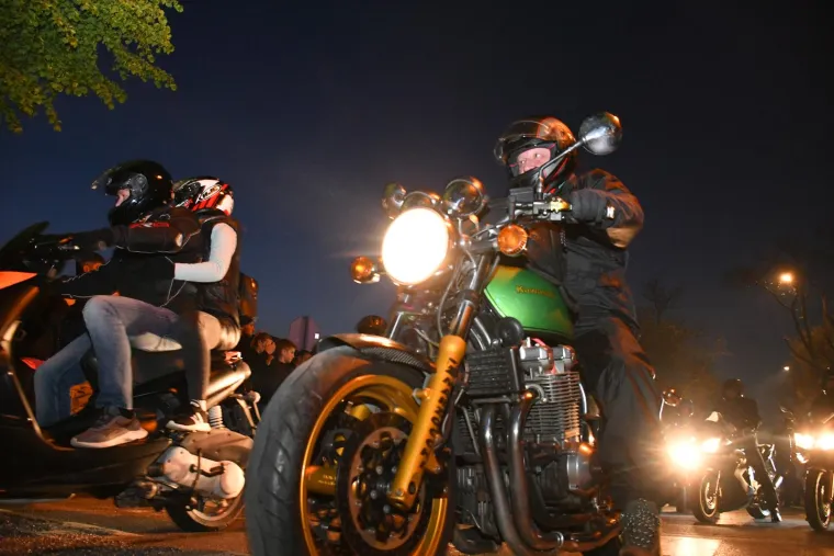 Tradicionalna prvomajska Budnica u Bjelovaru: Kolona od 1000 motorista protutnjala gradom