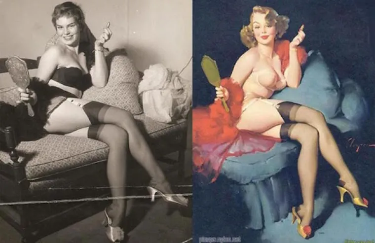 Netko je uređivao modele i puno prije Photoshopa, pogledajte kako